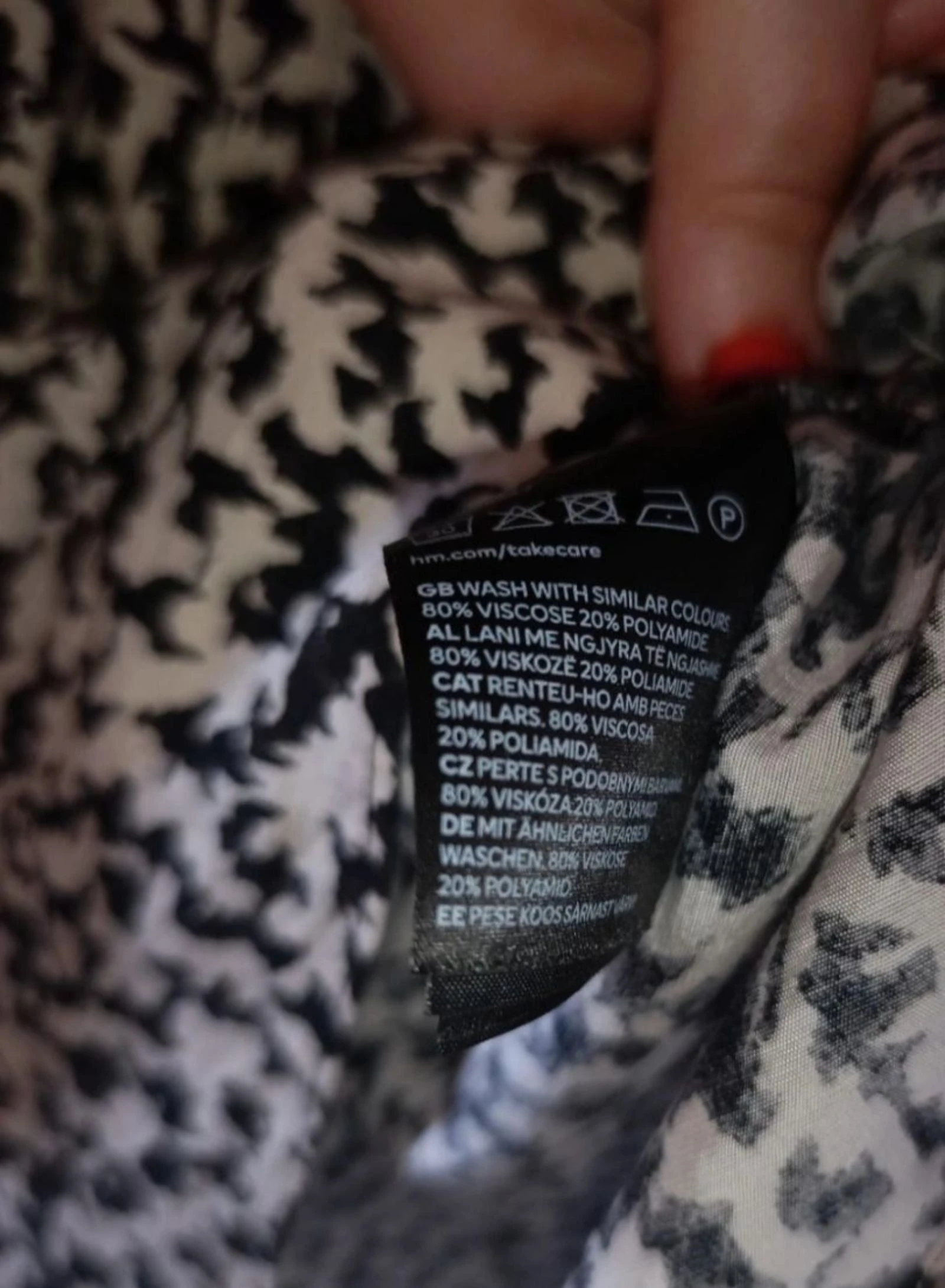 Babydoll jurk van viscose H&M maat 40/42 – photo 6